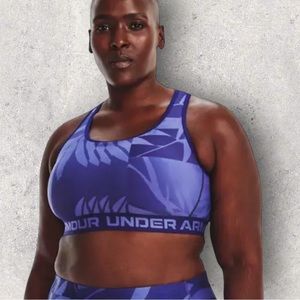 Under Armour Women’s 3X Crossback Printed Sports Bra